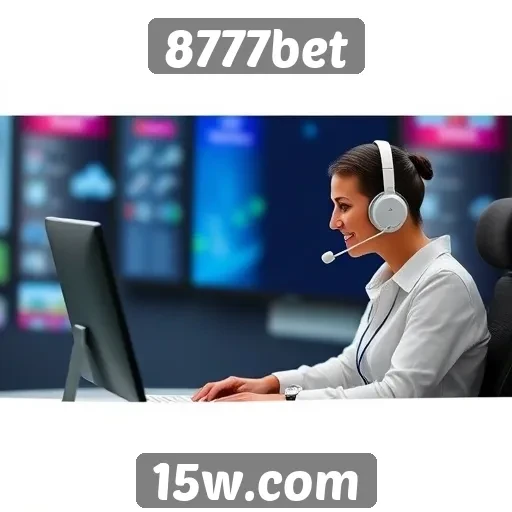 Suporte ao cliente no ambiente virtual do 8777bet